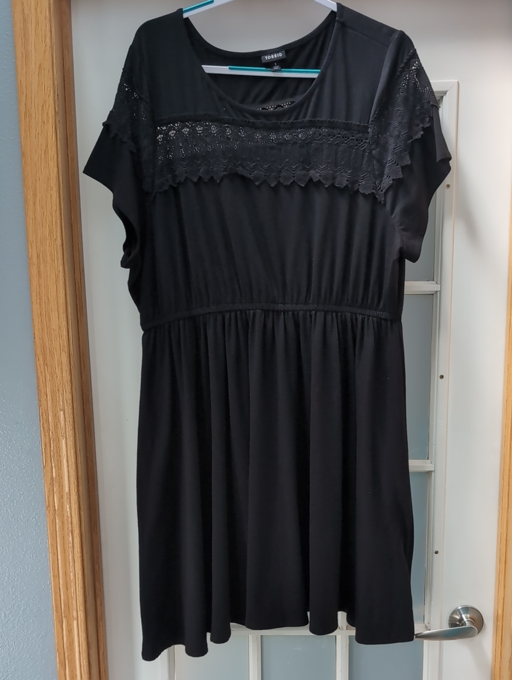 Torrid Black Lace Dress